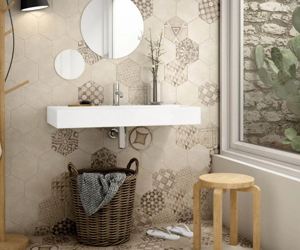 Коллекция Equipe «Hexatile Cement»