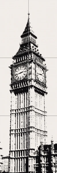 Панно Piccadilly Big Ben 1 (6-эл)