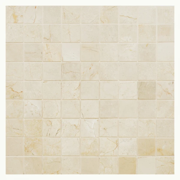 Crema Marfil Pol. 30х30х7 мм. мозаика