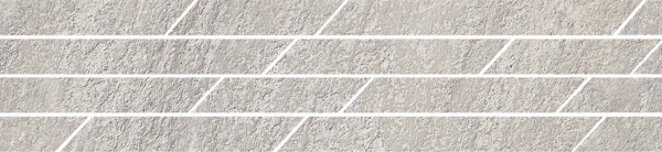 SG144\004 Гренель серый мозаичный бордюр