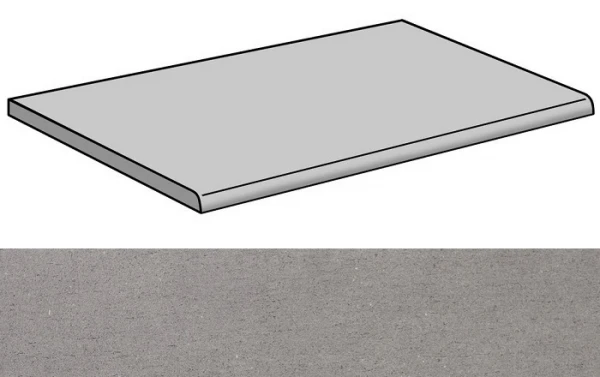 Lava Antracita Natural Peldano-60 Ступени