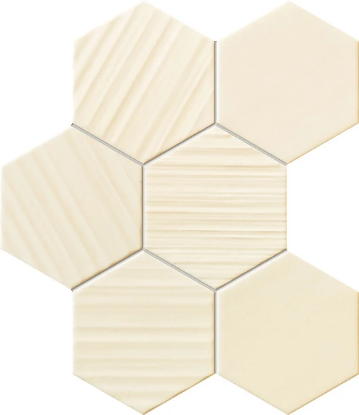 HORIZON IVORY HEX МОЗАИКА