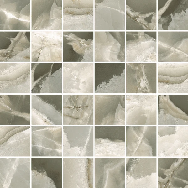 Jade Mosaico 4,7x4,7 Malachite Naturale мозаика