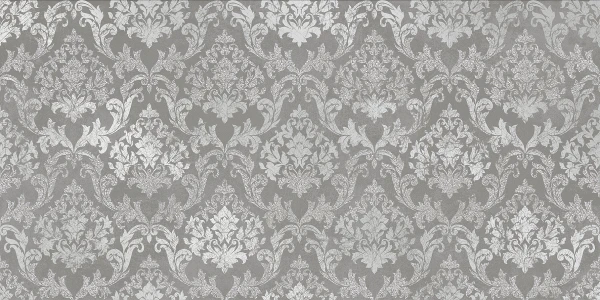 Декор Luce Damasco Plata/Silver