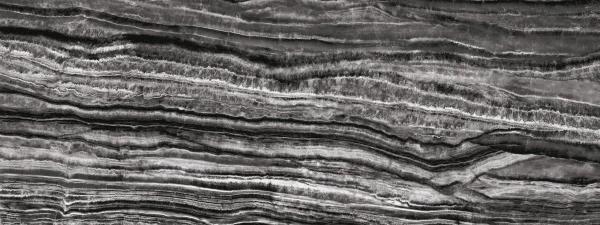 Гемма чёрно-белый лаппатированный керамогранит