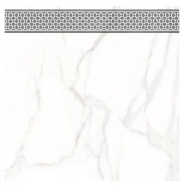 Декор 1 Каррара Нова