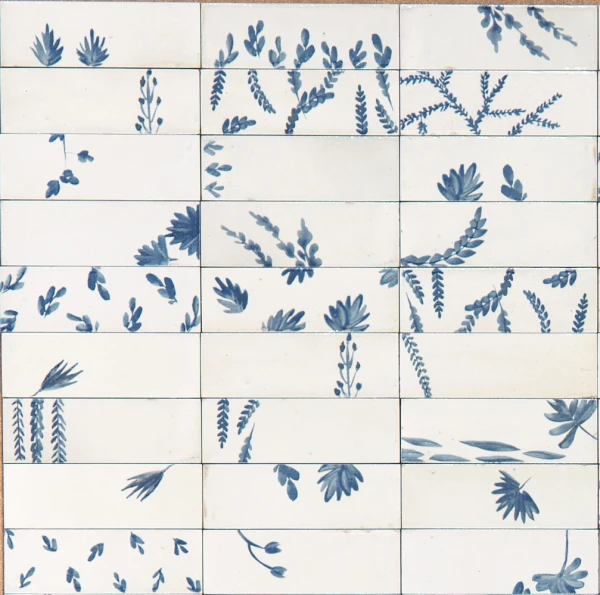 Rice Bianco Decoro Leaf Lux декор