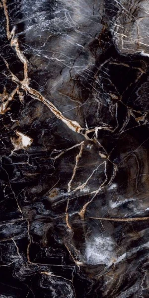 Toledo Black High glossy 60x120 керамогранит