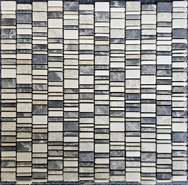 PIX 319 Cream Nova,Dark Emperador,Light Emperador мозаика