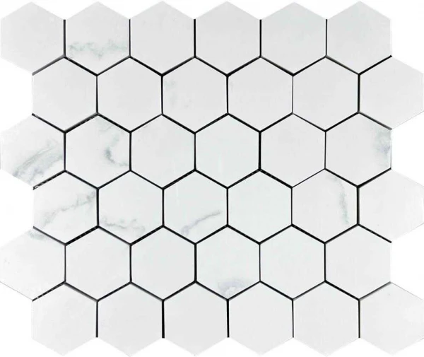 Calacata Lite Hexagone 32,2*30,9 мозаика
