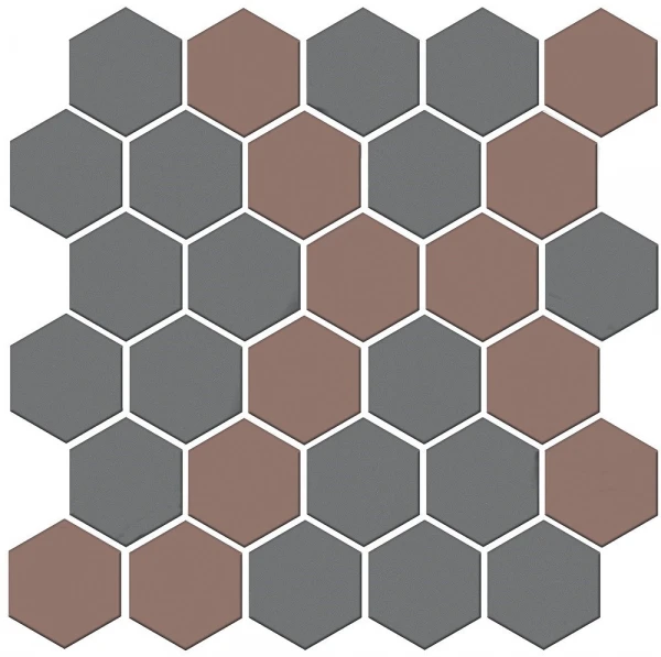 Декор Агуста 5 мозаичный микс матовый