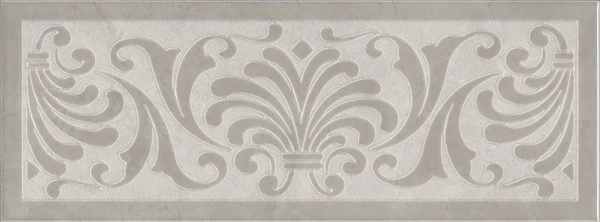 Декор Монсанту 1 серый светлый