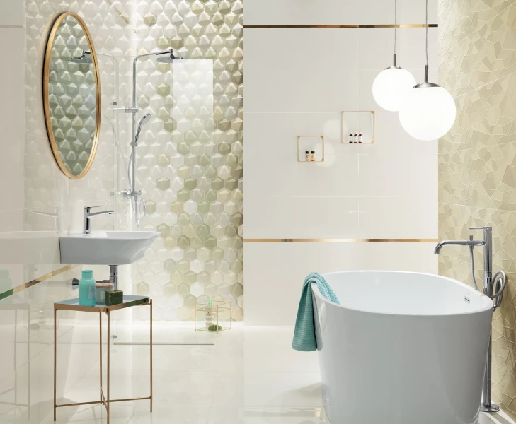 Плитка для ванной Tubadzin Origami