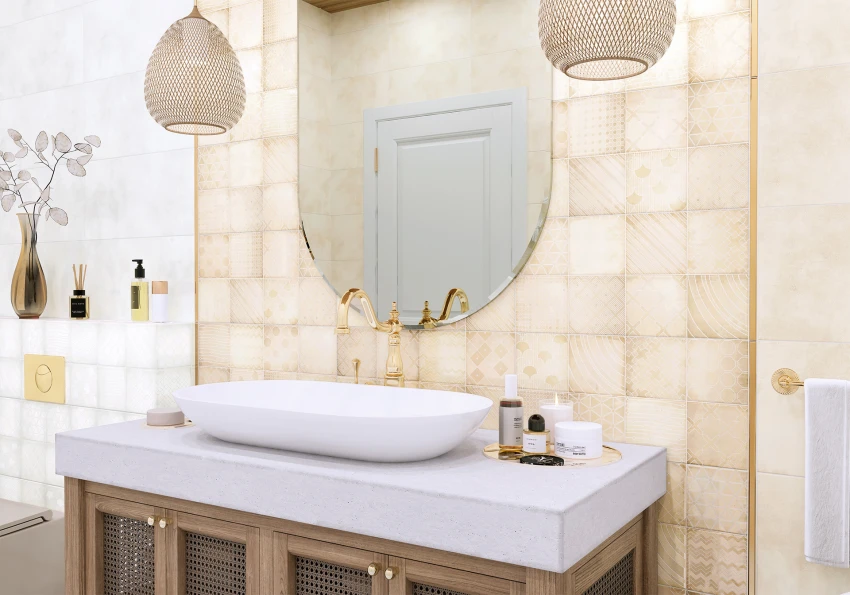 Плитка для ванной Alma Ceramica Richard