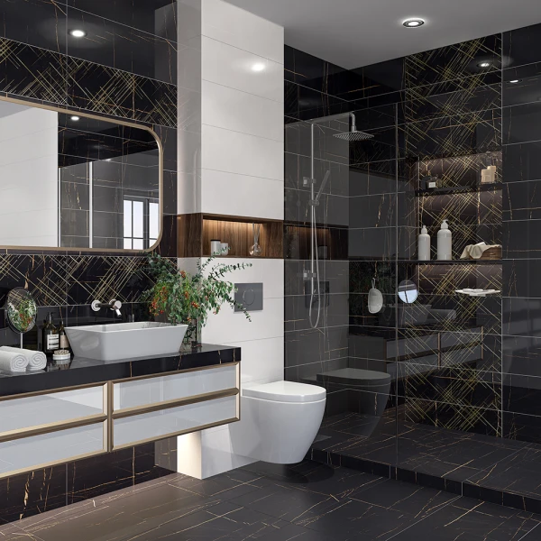 Плитка для ванной Eletto Ceramica Basalt