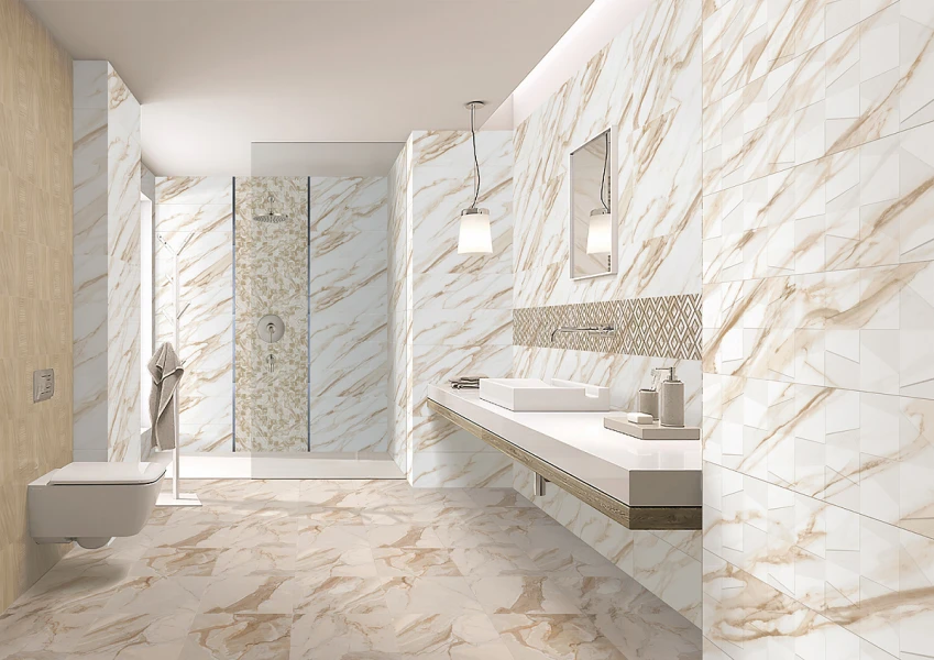 Плитка для ванной Керлайф Royal Gold