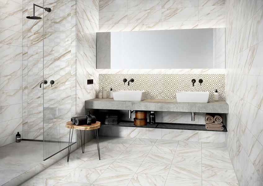 Плитка для ванной Керлайф Royal Gold