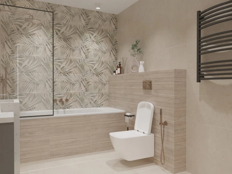 Плитка для ванной Azori Desert