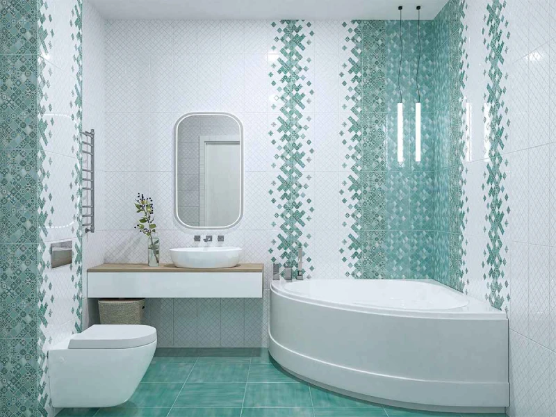 Плитка для ванной Azori Calypso