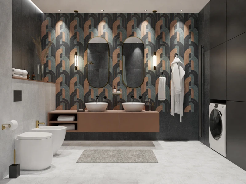 Плитка для ванной Axima Санта-Барбара