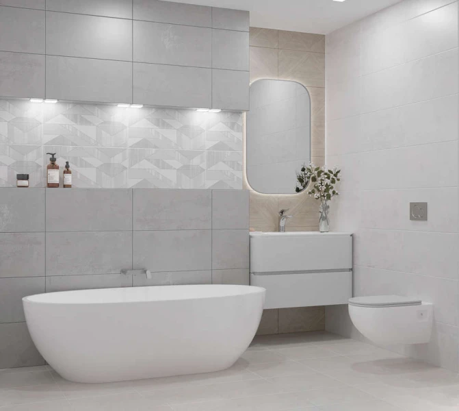 Плитка для ванной Azori Fortezza