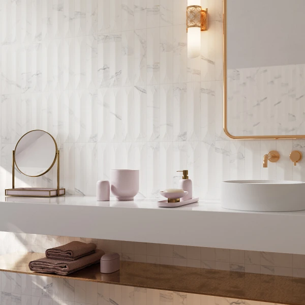 Плитка для ванной Vilar Albaro Calacata