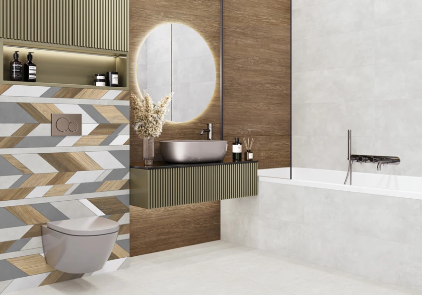 Плитка для ванной Alma Ceramica Mural