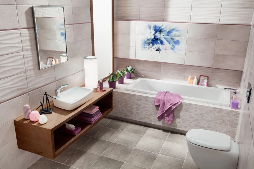 Плитка для ванной Tubadzin Visage