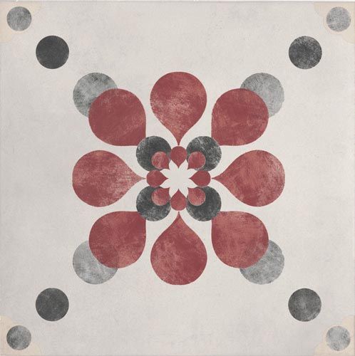 Canali Inserto Fiore Grigio