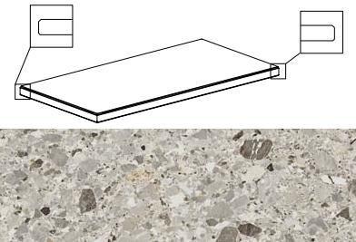 Salar Maj.Gr.A.C.Sx Grad.Angolare Sx Bo.Costa Ret. ступень