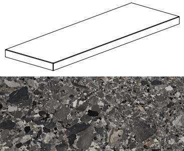 Cliff Gradone Angolare Costa Nat Ret Dx ступень