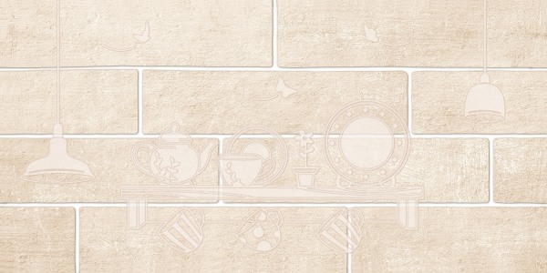 Декор Брик 3 натурал