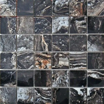 Mosaico Nairobi Black Polished