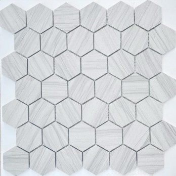 Dolomiti bianco MAT hex 18x30x6