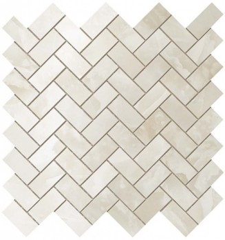 S.O. Persian Jade Herringbone Mosaic