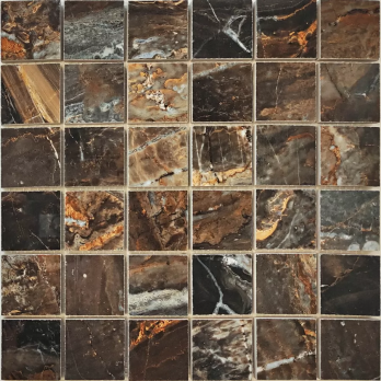 Mosaico Lawa Nero Polished керамогранит