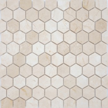 Crema Marfil MAT hex 18x30x6