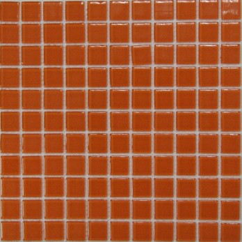 Orange glass 25x25 мм