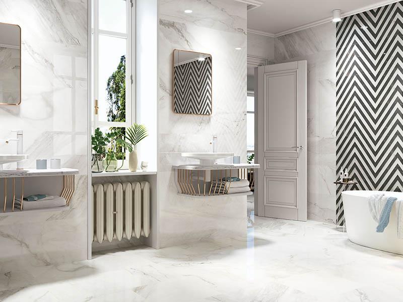 Коллекция плитки для ванной Porcelanite Dos 1212