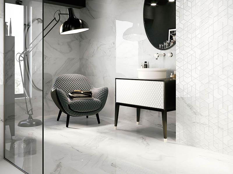 Коллекция плитки для ванной Porcelanite Dos 1212