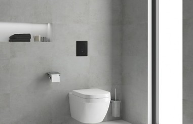 Skate Cosmopolitan Панель смыва для унитаза (3 режима смыва), черный матовый (для Rapid SL и Uniset)