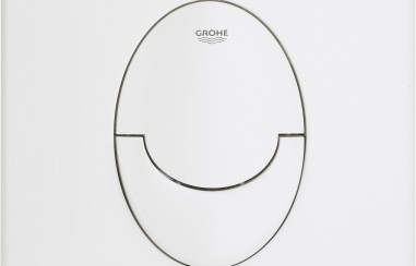 Skate Air Панель смыва для унитаза вертикальная (3 режима смыва), альпин-белый матовый (для Rapid SL и Uniset)