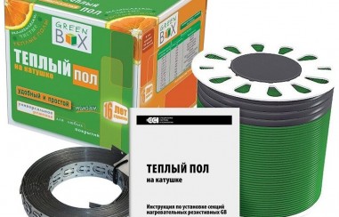 Кабель нагревательный "Green Box" GB 82,0 м/1000 Вт