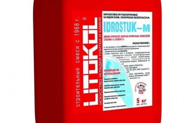 IDROSTUK-m латексная добавка для затирок 5kg